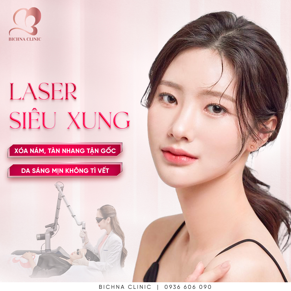 Bạn sẽ cảm nhận được làn da trẻ hóa, mịn màng và sạch nám sau một liệu trình điều trị