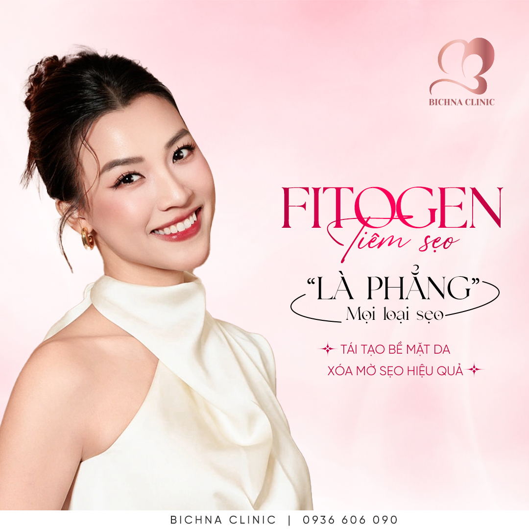 Phương pháp Fitogen tiêm sẹo có thể cải thiện tình trạng sẹo mụn, sẹo sau phẫu thuật, sẹo lồi, hay sẹo do chấn thương
